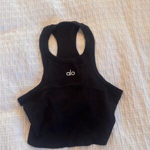 ALO Yoga Black Tank Top